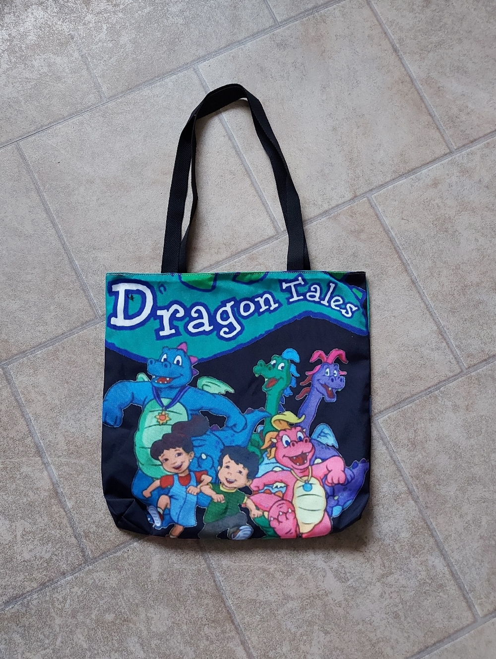 Dragon Tales 90s Memorabilia Collectable Tote Bag (Cant Ship Until May 16th)